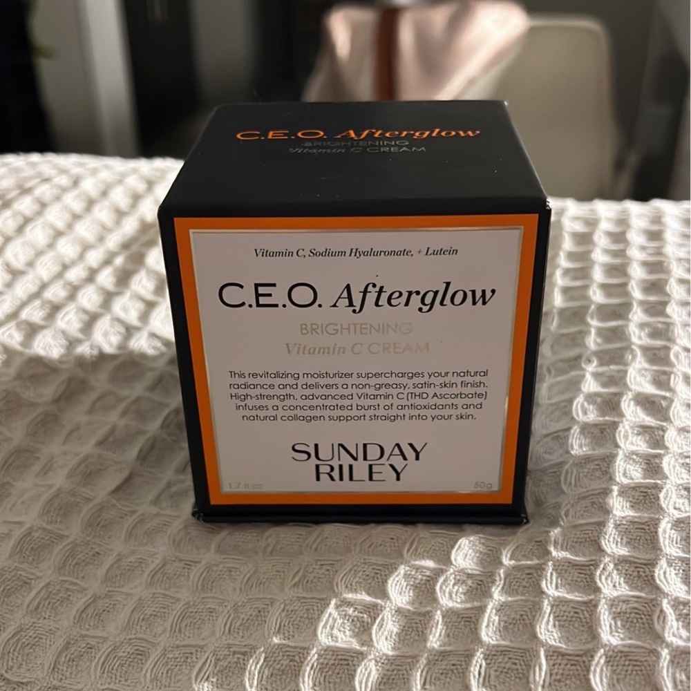 Sunday Riley CEO Afterglow Moisturizer